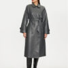 Vero Moda Тренч Amalie 10300822 Сив Regular Fit за Жени цена