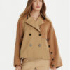 Weekend Max Mara Тренч Bazar 2515081041 Бежов Relaxed Fit за Жени цена