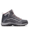 Columbia Туристически Crestwood Mid Waterproof 2099861 Сив за Жени цена