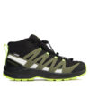 Salomon Туристически Xa Pro V8 Mid Climasalomon™ Waterproof L47289400 Черен за Бебета цена