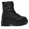 Calvin Klein Jeans Туристически oбувки Flatform Lace Up Boot Padded YW0YW01557 Черен за Жени цена