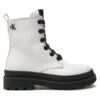 Calvin Klein Jeans Туристически oбувки Lace-Up Bootie V4A5-81031-1453 M Бял за Момичета цена