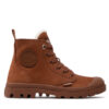 Palladium Туристически oбувки Pampa Hi Zip Wl 95982-200-M Кафяв за Жени цена