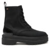 Tommy Hilfiger Туристически oбувки Flag Ventile Lace Up Boot FW0FW08287 Черен за Жени цена