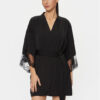 Bluebella Халат Marseille 41902 Черен Regular Fit за Жени цена