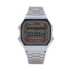 Casio Часовник A168WA-5AYES Сребрист за Унисекс цена