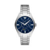 Emporio Armani Часовник Claudio AR11553 Сребрист за Мъже цена