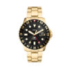 Fossil Часовник Blue FS5990 Златист за Мъже цена