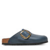 Birkenstock Чехли Boston Bb Shearling Leoi 1028014 Тъмносин за Жени цена