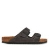 Birkenstock Чехли Arizona zamsz 1028603 Сив за Мъже цена