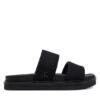 Calvin Klein Jeans Чехли Flat Molded Dbl Bar Sandal Cv YM0YM01222 Черен за Мъже цена
