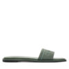 Calvin Klein Чехли Flat Slide He HW0HW01989 Зелен за Жени цена