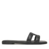 Tommy Hilfiger Чехли Th Logo Strap Mule FW0FW08671 Черен за Жени цена