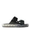 Tory Burch Чехли Buckle Bubble Jelly 149718 Черен за Жени цена