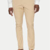 Michael Kors Чино панталони CS4301KDR2 Бежов Slim Fit цвят на ниска цена
