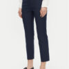 Weekend Max Mara Чино панталони Vite 2515131021 Тъмносин Slim Fit за Жени цена