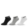 adidas Чорапи къси унисекс Linear Ankle Socks Cushioned Socks 3 Pairs IC1304 Сив за Унисекс цена