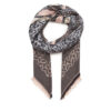 Liu Jo Шал Square Jacquard C/F 2F4049 T0300 Сив за Жени цена