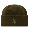 New Era Шапка Borg New York Yankees Cuff Knit Beanie 60580758 Зелен за Жени цена