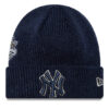 New Era Шапка World Series Patch New York Yankees Cuff Knit Beanie 60580731 Тъмносин за Унисекс цена