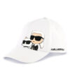 KARL LAGERFELD Шапка с козирка Z30393 Бял за Момичета цена