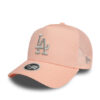 New Era Шапка с козирка NEW ERA-Los Angeles Metallic Розов за Жени цена