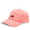 Tommy Jeans Шапка с козирка Tjw Elongated Flag Cap AW0AW15842 Розов за Жени цена