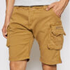 Alpha Industries Шорти от плат Crew 176203 Кафяв Slim Fit за Мъже цена
