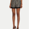 Balmain Шорти от плат DF1PA265XJ31 Черен Regular Fit за Жени цена