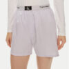 Calvin Klein Underwear Шорти от плат 000QS6972E Виолетов Relaxed Fit за Жени цена