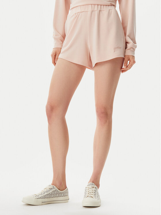 Шорти от плат Guess за Жени цена