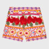 Guess Шорти от плат K3GD06 WFBN0 Цветен Relaxed Fit за Момичета цена