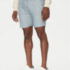 INDICODE Шорти от плат Inerwilo 70-815 Син Slim Fit за Мъже цена