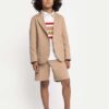 Original Marines Шорти от плат DEP2109B Бежов Regular Fit за Момчета цена