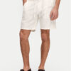 Selected Homme Шорти от плат Brody 16087638 Екрю Regular Fit за Мъже цена