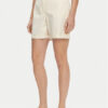 Tommy Hilfiger Шорти от плат WW0WW42457 Екрю Regular Fit за Жени цена