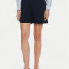 Tommy Hilfiger Шорти от плат WW0WW42457 Тъмносин Regular Fit за Жени цена