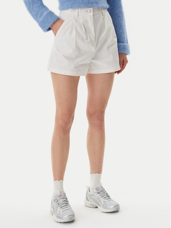 Шорти от плат Tommy Jeans за Жени цена
