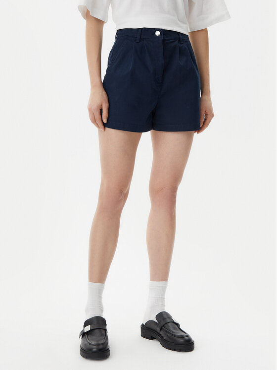 Шорти от плат Tommy Jeans за Жени цена