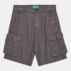 United Colors Of Benetton Шорти от плат 424RC902X Сив Regular Fit за Момчета цена