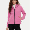 4F Яке softshell 4FWAW24TSOFF285 Розов Regular Fit за Жени цена