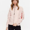 Alpha Industries Яке бомбър MA-1 141041 Розов Regular Fit за Жени цена