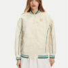 Fila Яке бомбър Leme FAW0999 Екрю Oversize за Жени цена