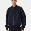 Save The Duck Яке бомбър D32105W TWIL20 Тъмносин Oversize за Жени цена