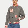 Tommy Jeans Яке бомбър DW0DW20547 Сив Regular Fit за Жени цена