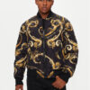 Versace Jeans Couture Яке бомбър 77GASD07 Черен Loose Fit за Мъже цена