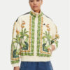 adidas Яке бомбър FARM JD6304 Бежов Loose Fit за Жени цена