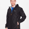 Salewa Яке за дъжд Puez 28615 Черен Regular Fit цвят на ниска цена