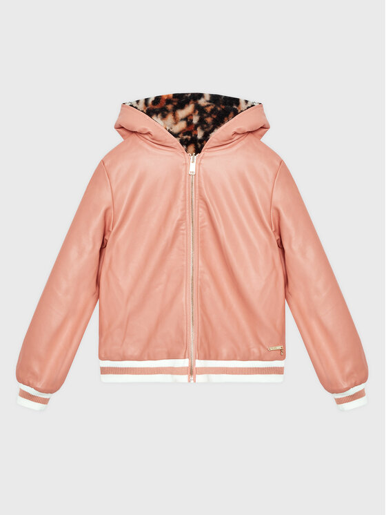 Яке от имитация на кожа Guess за Момичета цена