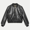 Guess Яке от имитация на кожа J4YL13 WE8D0 Черен Relaxed Fit за Момичета цена